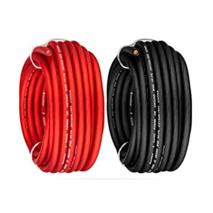 2 x 500 Ft. PV Reel Kit (Red & Black) + PV Connector Ends
