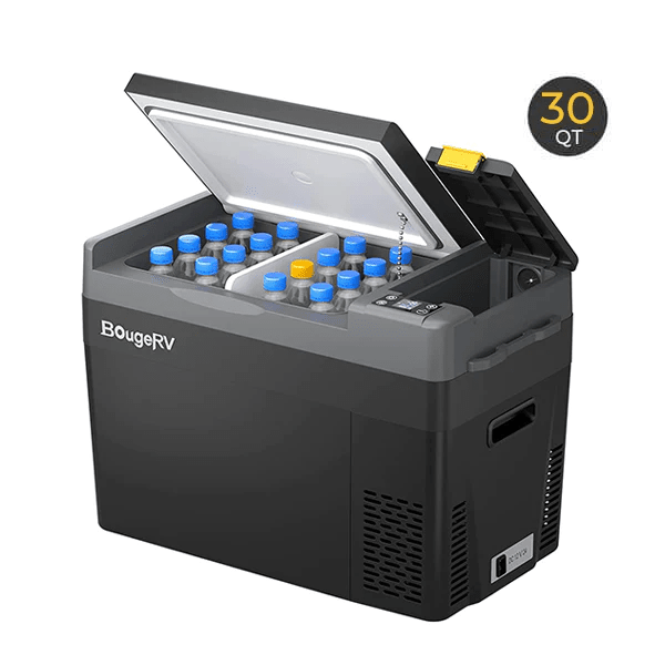 BougeRV CRPRO 12V Portable Car Fridge Freezer - ShopSolar.com