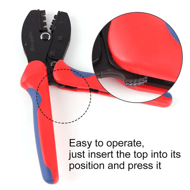 Solar Crimping Tool for 14-10AWG Solar Panel PV Cable, Solar Crimper - ShopSolar.com