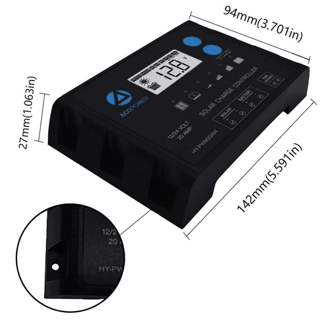 ACOPOWER 100W 12V Poly Solar RV Kits + Choose Your Custom Bundle | RV Solar Kit - ShopSolar.com