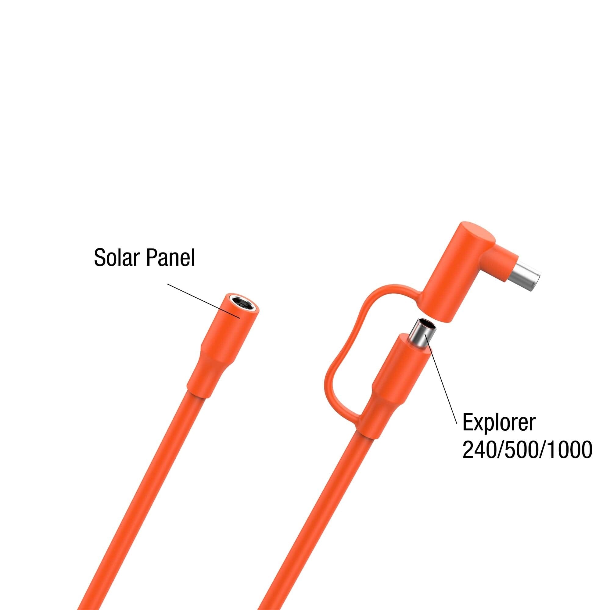 Jackery DC Extension Cable オレンジ Jackery DC Extension Cable - ShopSolar: Complete Solar Kits +