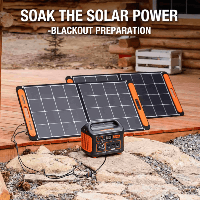 Jackery SolarSaga 100W Solar Panel | Monocrystalline Silicon | Foldable - ShopSolar.com