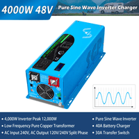 SunGold Power 4000W DC 48V Split Phase Pure Sine Wave Inverter with Charger UL1741 Standard - ShopSolar.com