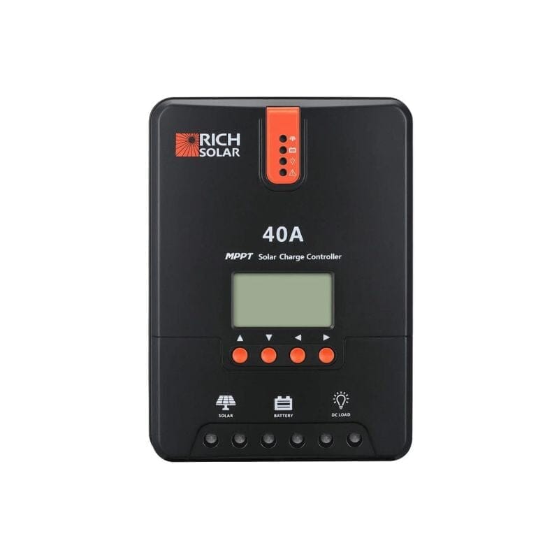 40 Amp MPPT Solar Charge Controller - ShopSolar: Complete Solar Kits ...