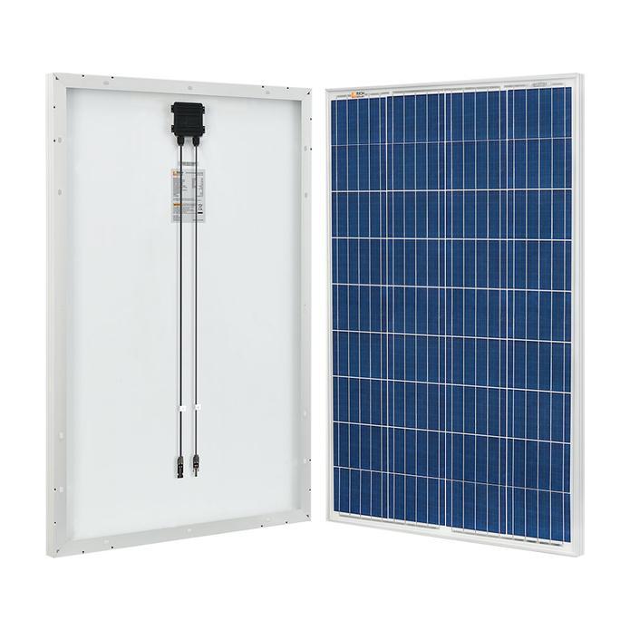 100 Watt Polycrystalline Solar Panel | High Efficiency 12V - ShopSolarKits.com