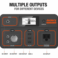 Jackery Explorer 500 | 518Wh / 500W Portable Power Station + Choose Your Custom Bundle | Complete Solar Kit - ShopSolar.com