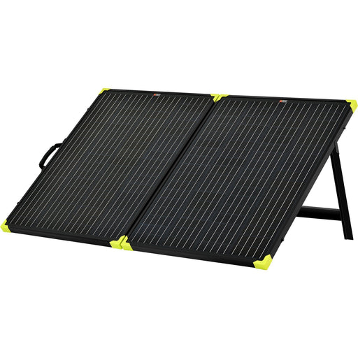 200 Watt Folding Solar Panel Suitcase | PV Connectors - Compatible w/ Bluetti, EcoFlow, Hysolis Solar Generators - ShopSolar.com