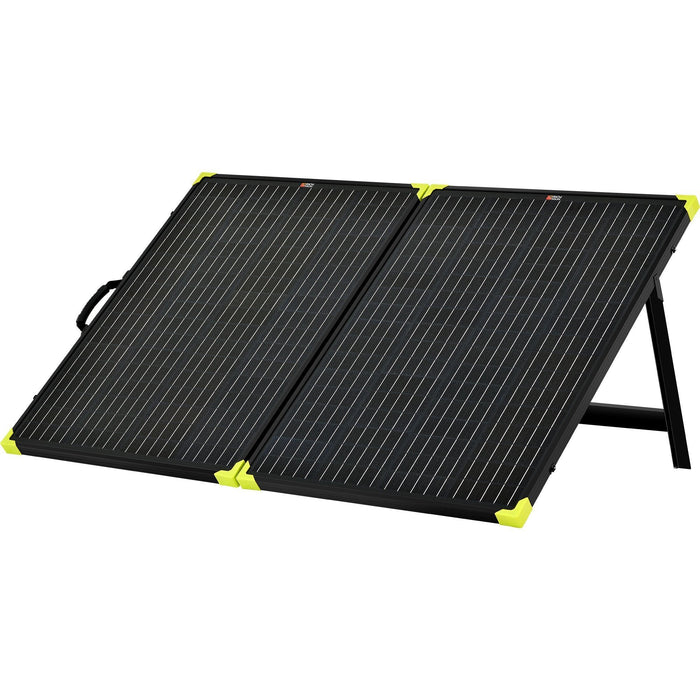 200 Watt Folding Solar Panel Suitcase | PV Connectors - Compatible w/ Bluetti, EcoFlow, Hysolis Solar Generators - ShopSolarKits.com