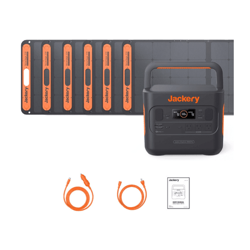 Jackery Explorer 2000 [PRO] | 2,200W / 2,160Wh Portable Power Station + Choose Your Custom Bundle | Complete Solar Kit - ShopSolar.com