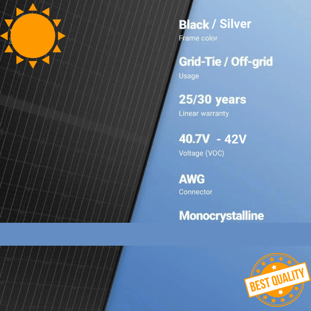 390-400W Tier-1 Monocrystalline Solar Panels | 25-Year Warranty | Choose Your Wattage & # of Panels - ShopSolar.com