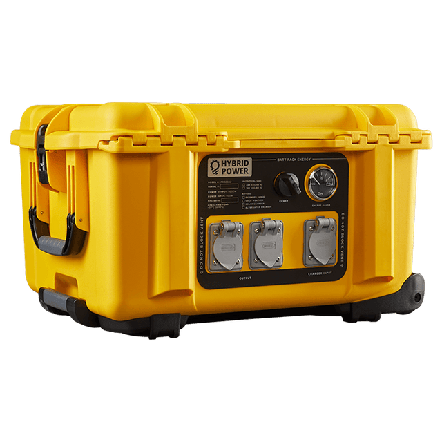 BattPack 4,000W / 2,500wH Portable Power Station | Rugged Off-Grid Solar Generator - ShopSolar.com