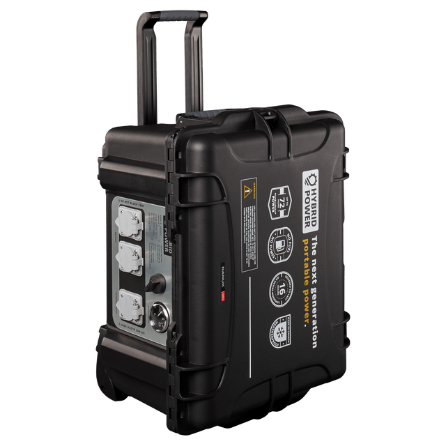 BattPack XP 4,000W / 3,600wH Portable Power Station | Rugged Off-Grid Solar Generator - ShopSolar.com