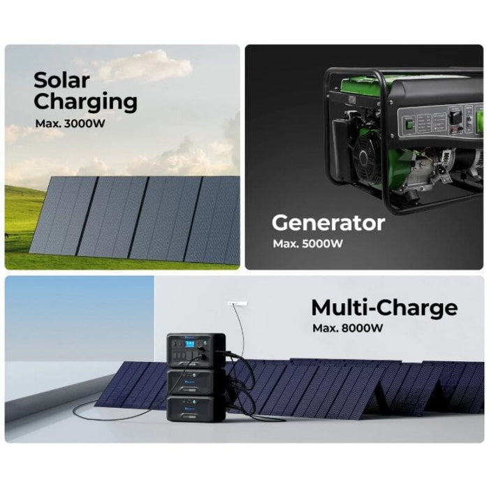 Bluetti AC500 Portable Power Station Solar Kits + Choose Your Custom Bundle | Complete Solar Kit - ShopSolar.com