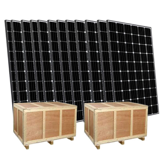 12 x 330 Watt Solar Panels | High Efficiency | Monocrystalline | 3,960 Watts - 12 Pack of Solar Panels - ShopSolar.com