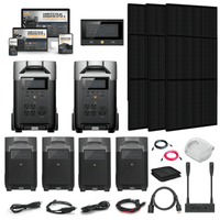 DELTA PRO Platinum 2 [2 x PRO's + 4 x XP Batteries + 6 x 400W Rigid Panels]