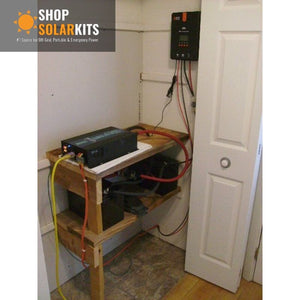 Complete Solar Panel Kit - 2,000W Pure Sine Inverter + [12V Battery Bank] + 2 x 200W Mono Solar Panels | Off-Grid, Mobile, Backup [LPK-PLUS] - ShopSolar.com