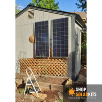 Complete Solar Panel Kit - 2,000W Pure Sine Inverter + [12V Battery Bank] + 4 x 200W Mono Solar Panels | Off-Grid, Mobile, Backup [LPK-MAX] - ShopSolar.com