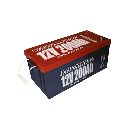 Dakota Lithium 12V 200Ah | LiFePo4 Deep Cycle Battery | Lithium Solar Battery - ShopSolar.com