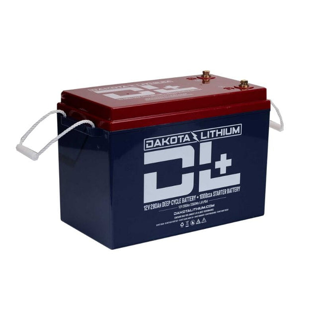 Dakota Lithium Plus 12V 280Ah | LiFePo4 Deep Cycle Battery | Lithium Solar Battery - ShopSolar.com