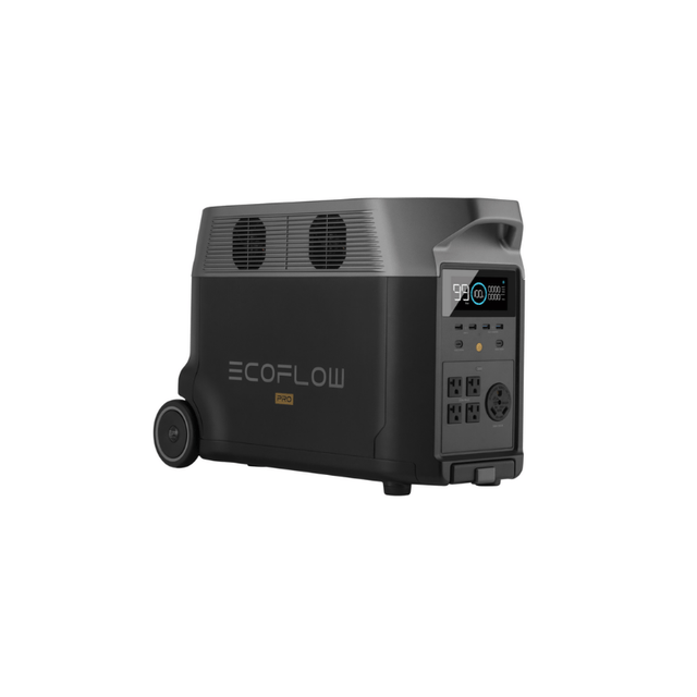 EcoFlow DELTA PRO Portable Power Station 3,600wH / 3,600W Solar Generator | 1,600W Solar Input 6,000 Lifecycles | Includes Remote Control / Monitor - ShopSolarKits.com