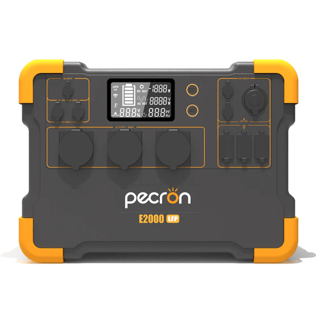 Pecron E2000LFP [Expandable] 2000W / 1,920Wh Portable Power Station + Choose Your Custom Bundle | Complete Solar Generator Kit| Up to 8064Wh Capacity - ShopSolar.com