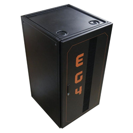 EG4 Enclosed Battery Rack | 6 Slot | Wheels + Heavy Duty Bus Bar Included (Pre-Assembled) - ShopSolar.com