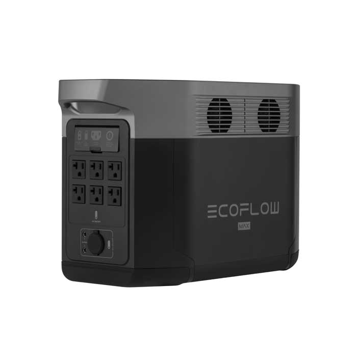 EcoFlow DELTA [MAX] Solar Kits - 2,400W / 2,016Wh Portable Power Station + Choose Your Custom Bundle | Complete Solar Generator Kit - ShopSolar.com