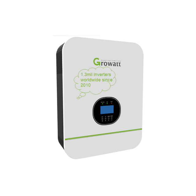 Growatt 24V [SPF-3000TL-LVM] - 3,000W 120V Stackable Inverter | 2kW MPPT Charge Controller | Split Phase 120V/240V w/ 2 or more units - FREE SHIPPING - ShopSolar.com