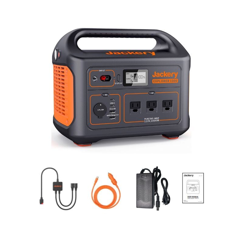 Jackery Explorer 1000 Portable Power Station - ShopSolar.com