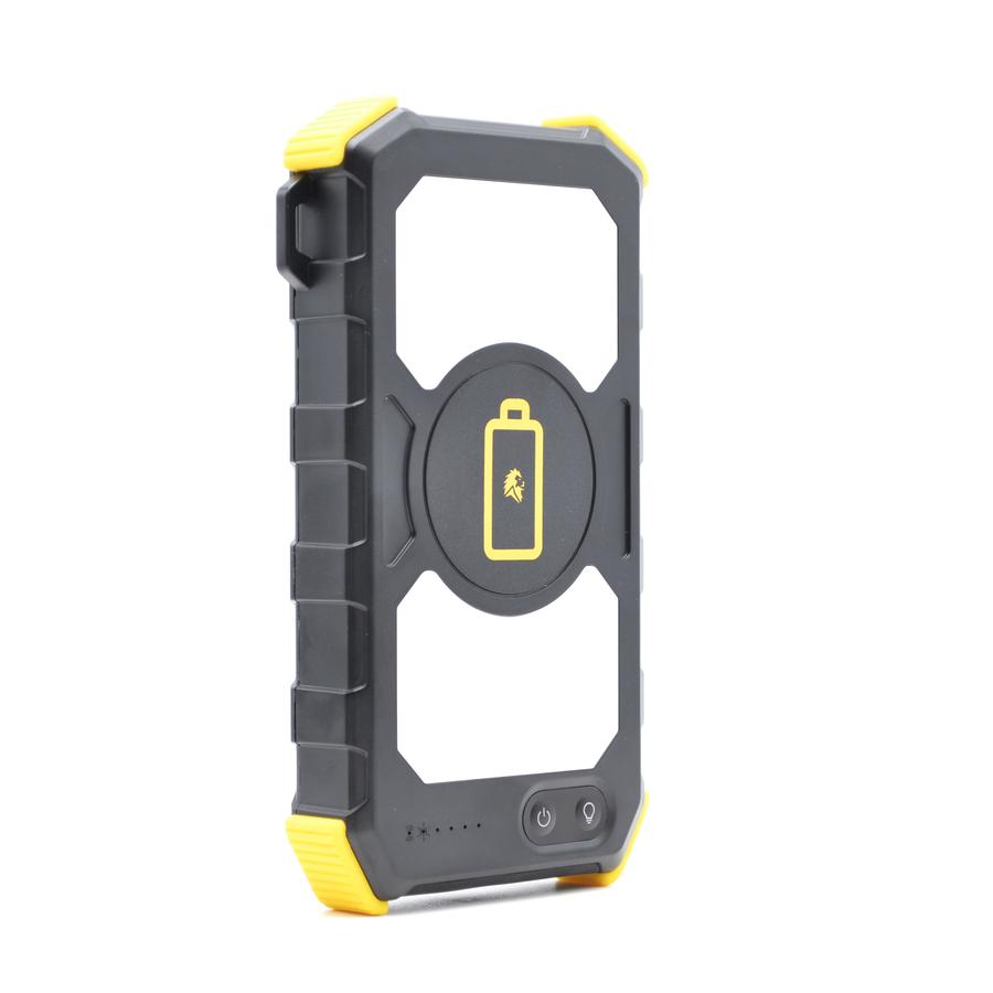 LiON 20K - 20,000mAh / 74Wh Portable Power Bank | Wireless Charging + 2 x USB Outputs | Built in Flashlight | TSA Approved - 5-Year Warranty - ShopSolar.com