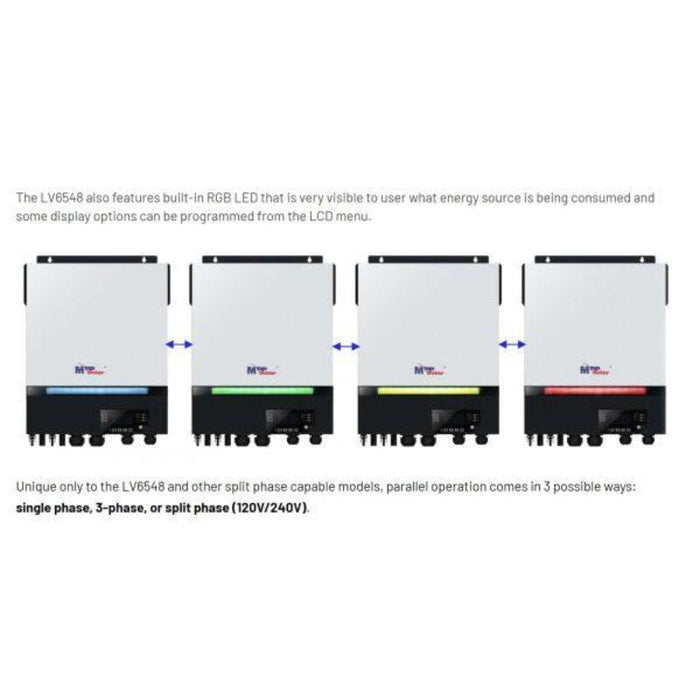 MPP Solar LV6548V 6500 VA Charger Inverter for sale online
