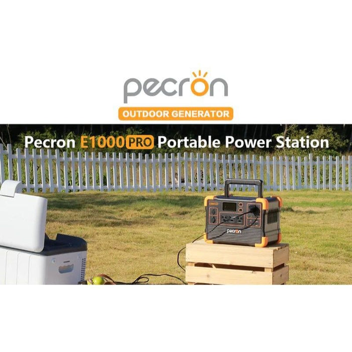 Pecron E1000 PRO 200W / 1000Wh Portable Power Station + Choose Your Custom Bundle | Complete Solar Generator Kit - ShopSolar.com