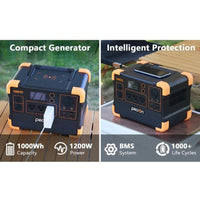 Pecron E1000 PRO 200W / 1000Wh Portable Power Station + Choose Your Custom Bundle | Complete Solar Generator Kit - ShopSolar.com