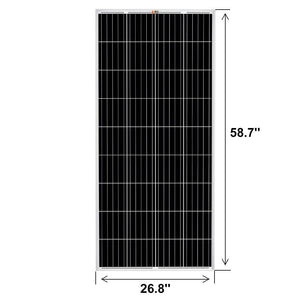 Complete Solar Panel Kit - 2,000W Pure Sine Inverter + [12V Battery Bank] + 4 x 200W Mono Solar Panels | Off-Grid, Mobile, Backup [LPK-MAX] - ShopSolar.com