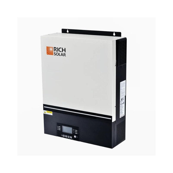 MPP Solar LV6548 Hybrid Solar Inverter UL Listed 120V (Battery Optional) | 6,500W Continuous / 240V w/ Two or More Units | 8,000W Solar PV Input