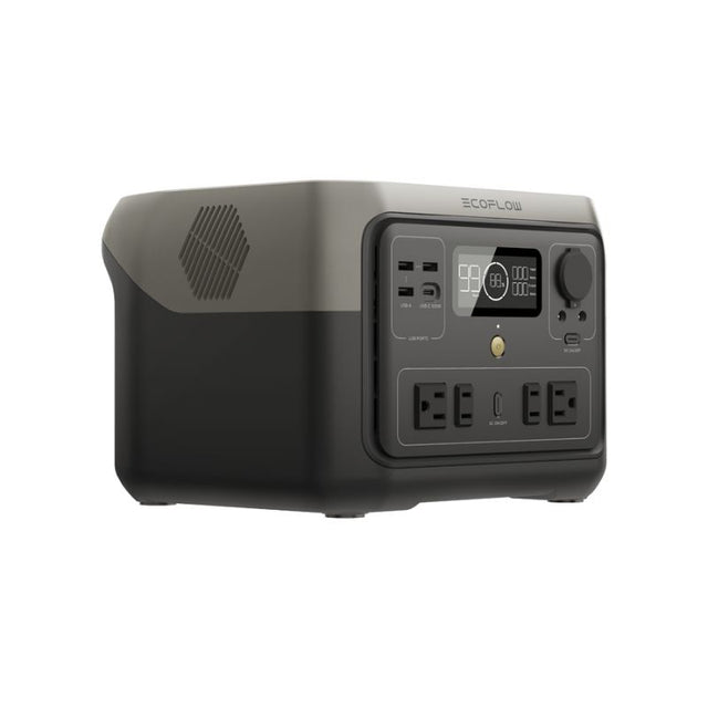 EcoFlow RIVER 2 [MAX] 512Wh / 500W Portable Power Station + Choose Your Custom Bundle | Complete Solar Kit - ShopSolar.com