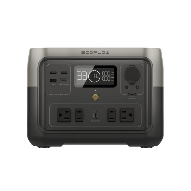 EcoFlow RIVER 2 [MAX] 512Wh / 500W Portable Power Station + Choose Your Custom Bundle | Complete Solar Kit - ShopSolar.com