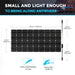 Renogy 100 Watt 12 Volt Flexible Monocrystalline Solar Panel - ShopSolarKits.com