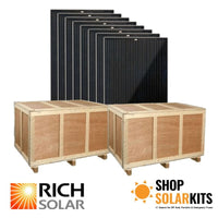 Rich Solar Mega 335W / 410W Monocrystalline Solar Panels | High Efficiency | 25-Year Power Output Warranty - ShopSolar.com