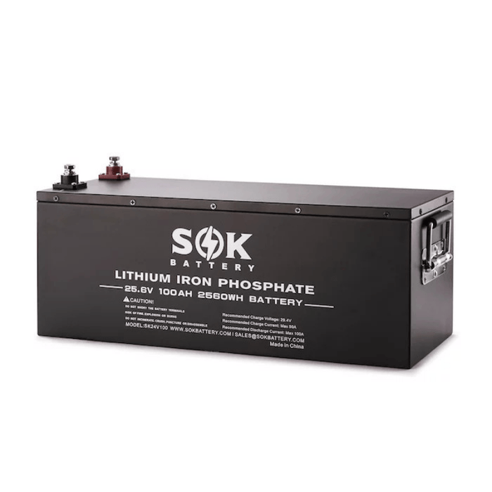 ⚓ LiFe PO4 Batterie 24V 100Ah klein