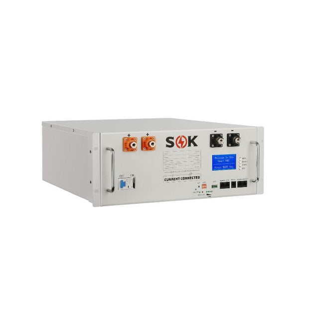 SOK Server Rack Battery | 100Ah 48V | User-Serviceable Rack Mount Battery - ShopSolar.com