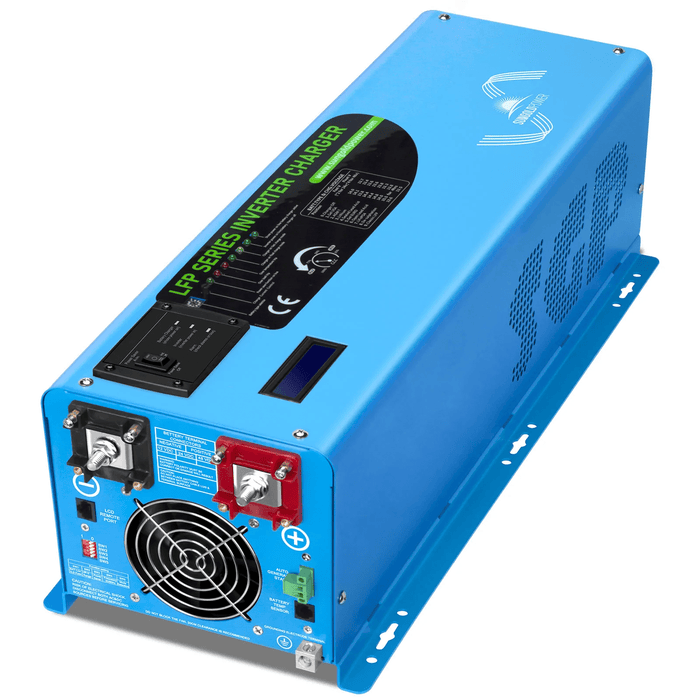SunGold Power 4000W DC 24V Split Phase Pure Sine Wave Inverter with Charger - ShopSolar.com