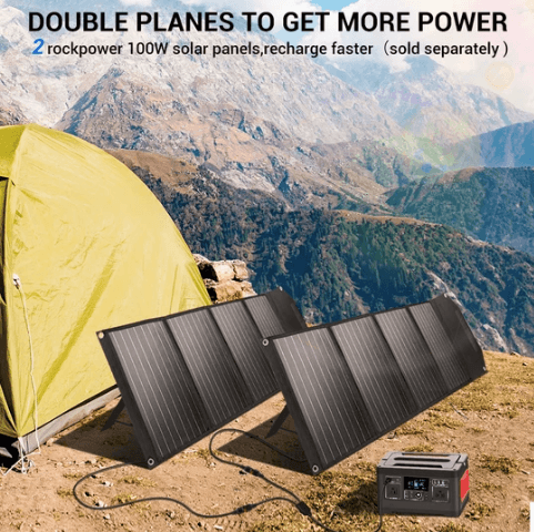 100 Watt Folding Solar Panel | Best Portable Solar Panel - ShopSolar.com