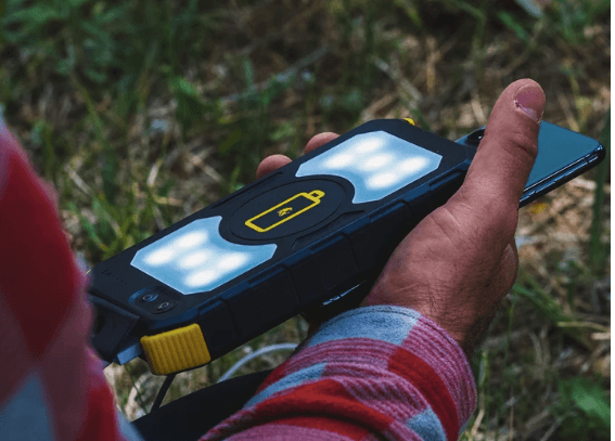 LiON 20K - 20,000mAh / 74Wh Portable Power Bank | Wireless Charging + 2 x USB Outputs | Built in Flashlight | TSA Approved - 5-Year Warranty - ShopSolar.com