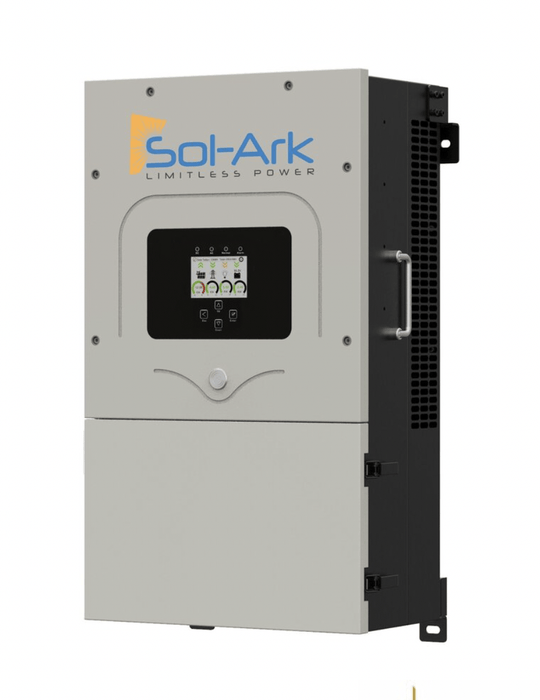 Sol-Ark 12K + Fortress eVault MAX 18.5kWh Kit | 120/240 48V [All-In-One] Pre-Wired Hybrid Inverter + 18.5kWh Lithium Battery Bank | 10-Year Warranty - ShopSolar.com