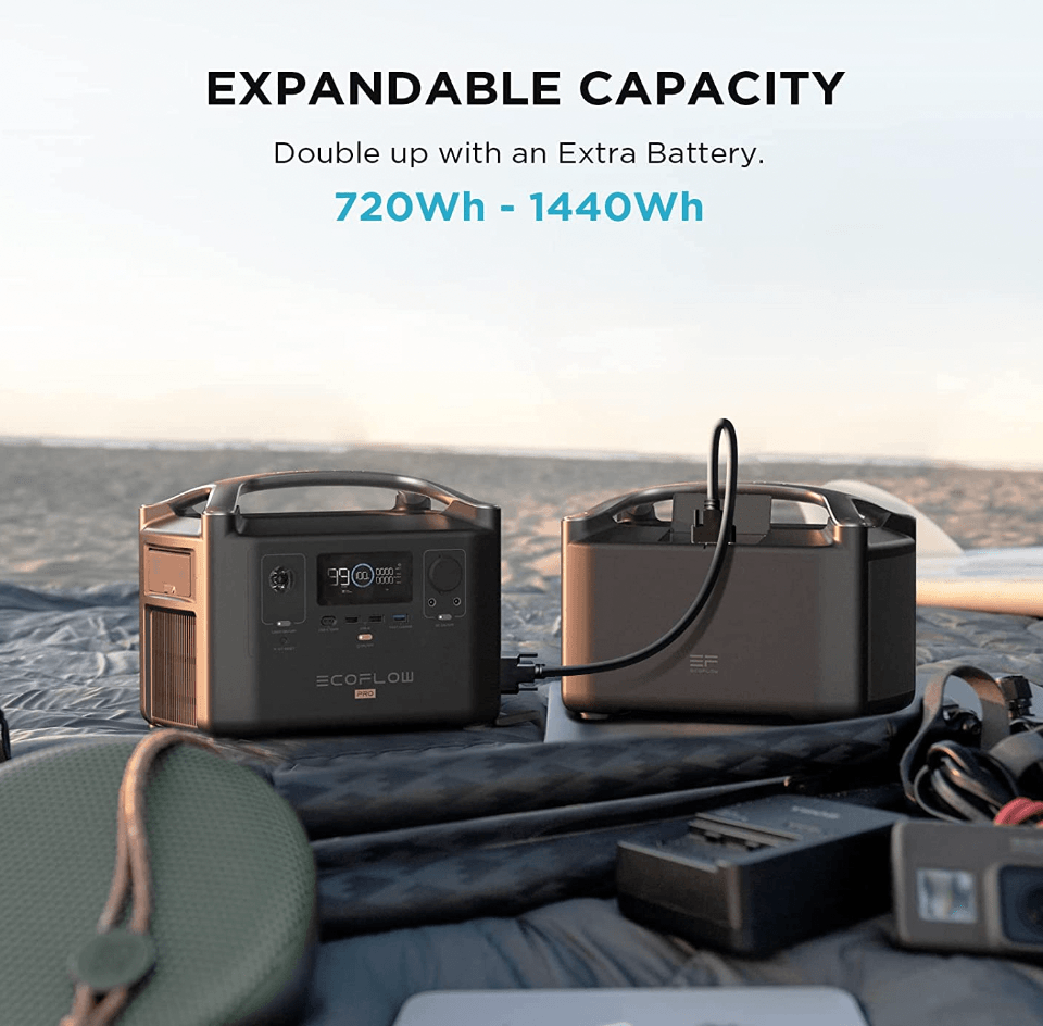 EcoFlow River 600 Pro 720Wh Portable Power Station + FREE Shipping EcoFlow River 600 Pro 720Wh Portable Power Station + FREE Shipping
