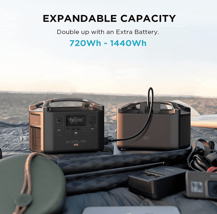 EcoFlow RIVER [PRO] 720wH / 600W Portable Power Station + Choose Your Custom Bundle | Complete Solar Kit - ShopSolar.com