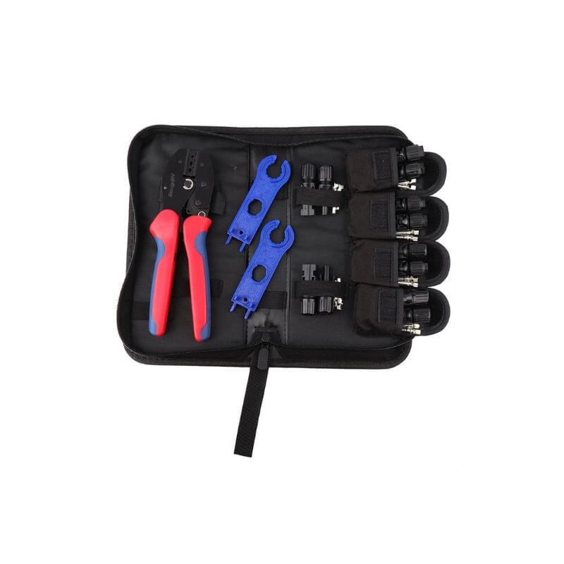 QeeHeng Crimping Pliers Kit - Solar Cable Connector, 1 Crimper, 1 Wire QeeHeng Crimping Pliers Kit - Solar Cable Connector, 1 Crimper, 1 Wire