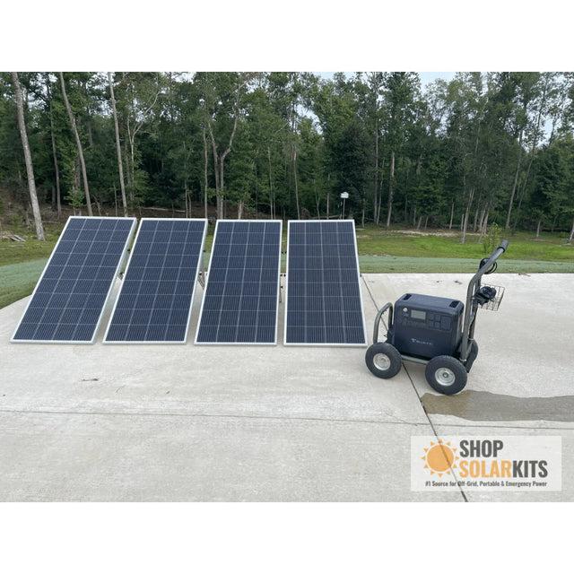 Bluetti AC200 [MAX] 2,200W / 2,048wH Solar Generator | Expandable Up To 8,192wh - ShopSolarKits.com