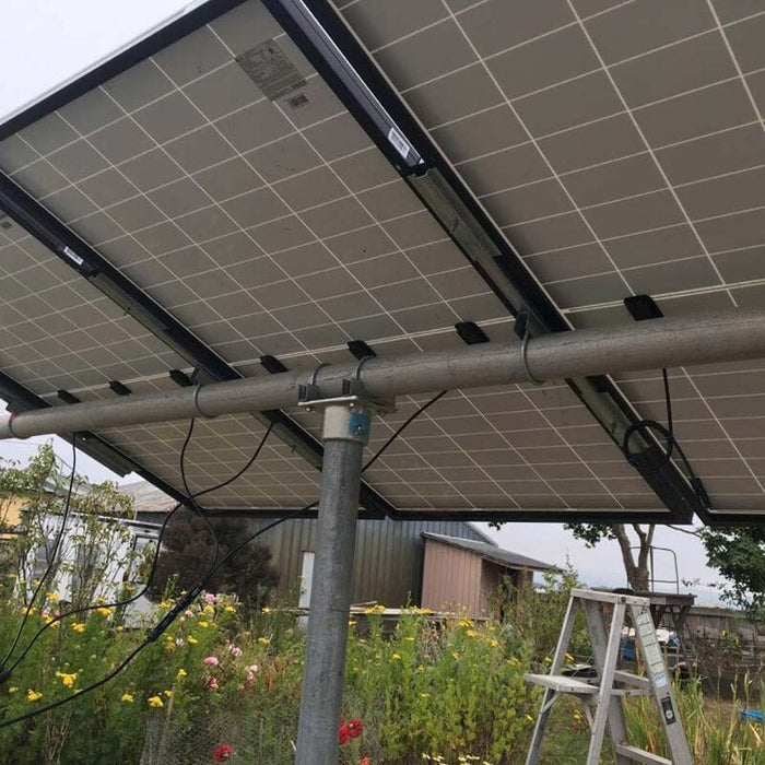 Tamarack Solar Economy Horizontal | Modules on Top of Pole Mount - ShopSolar.com